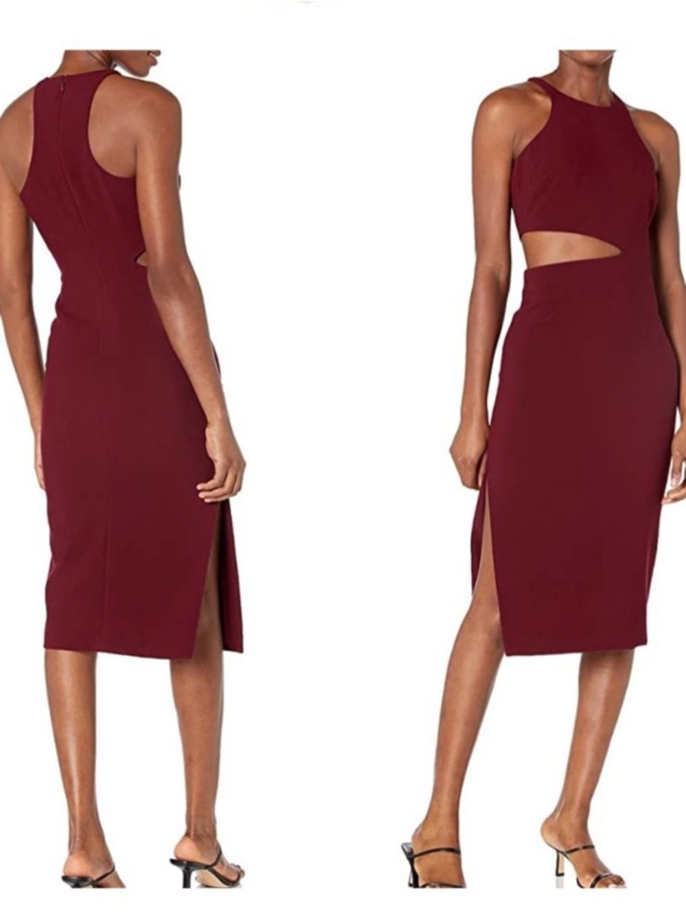 LIKELY Viola Cutout Midi Dress
